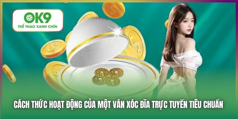 Cách thức hoạt động của một ván xóc đĩa trực tuyến tiêu chuẩn