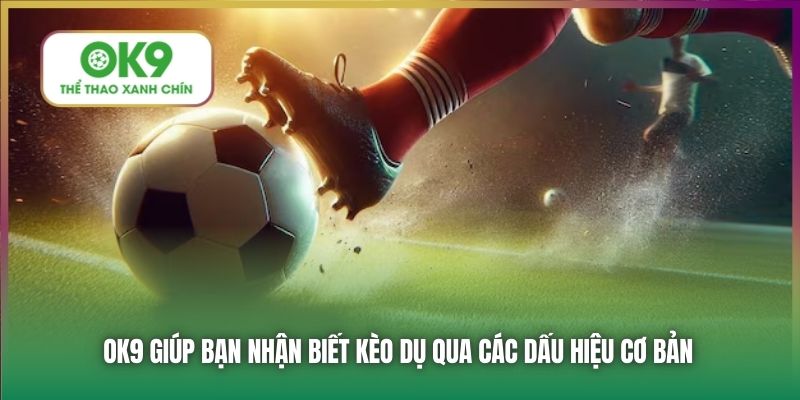 OK9 giúp bạn nhận biết kèo dụ qua các dấu hiệu cơ bản
