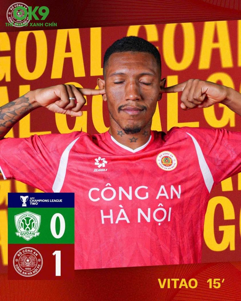 Trực tiếp CAHN 1-0 Beijing Guoan: Vitao lập công!!!!!! 707000