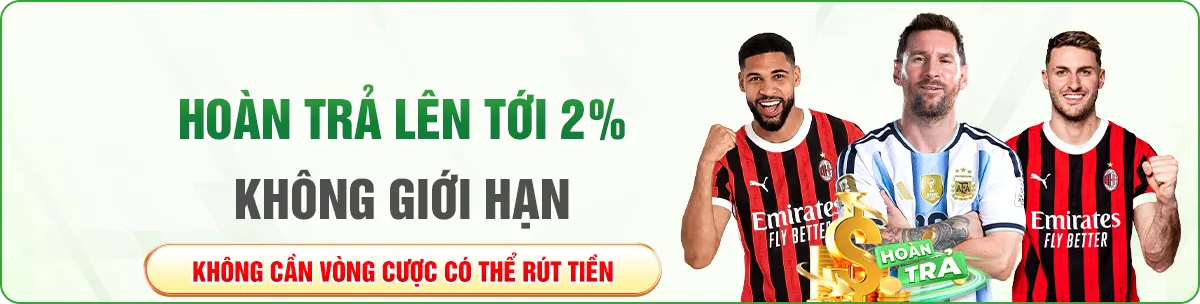 hoàn cược 2% tại ok9